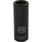 Dynamic 3/8" Drive Deep Socket, Black Phosphate, Tools 3/8" Drive 6 Point Metric, 16mm Deep Length D007216 - alternate 1